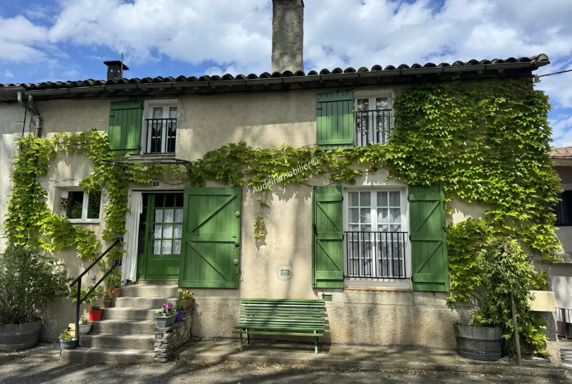 Maison de village avec jardin et studio à Missegre 