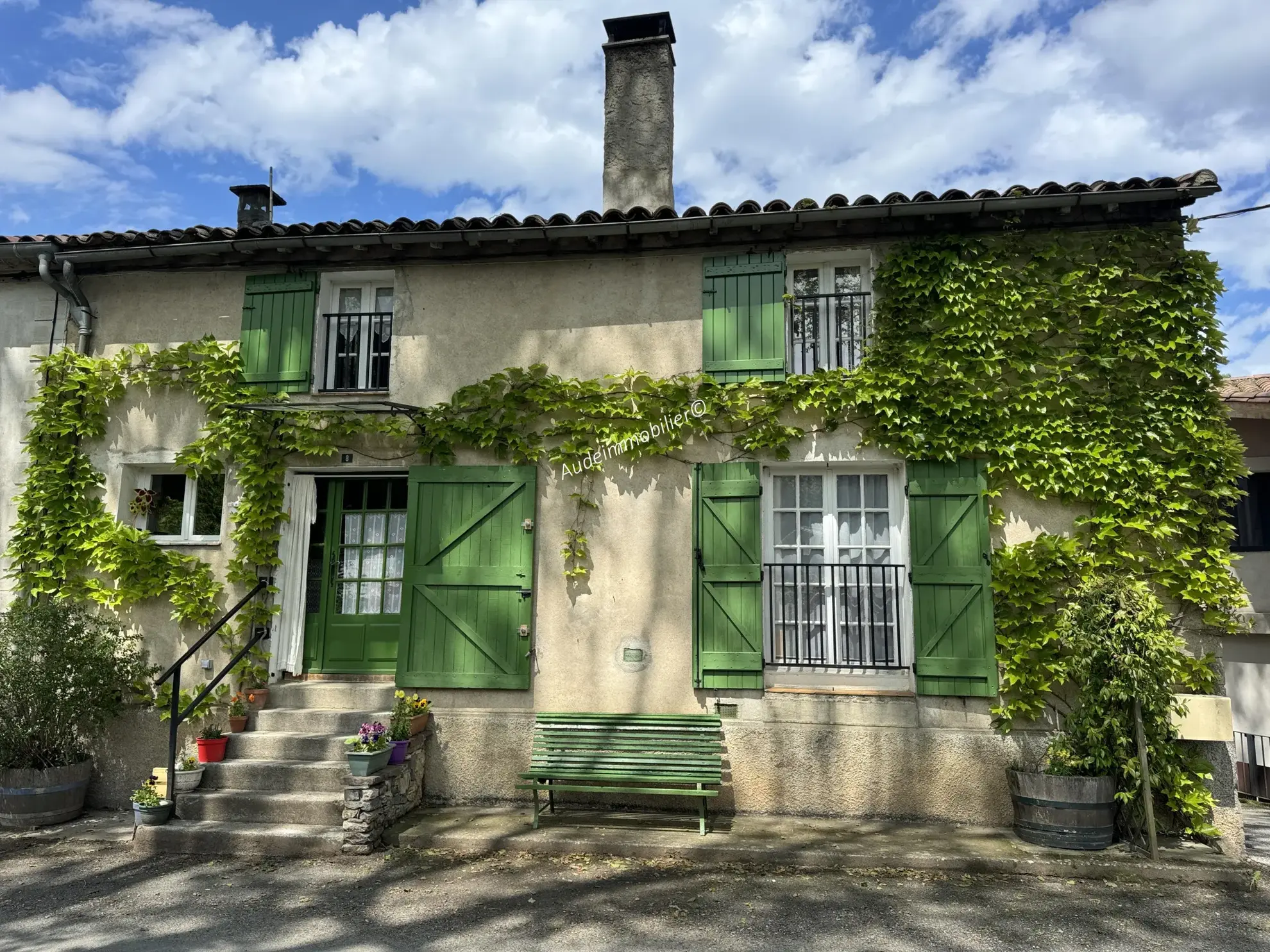 Maison de village avec jardin et studio à Missegre 