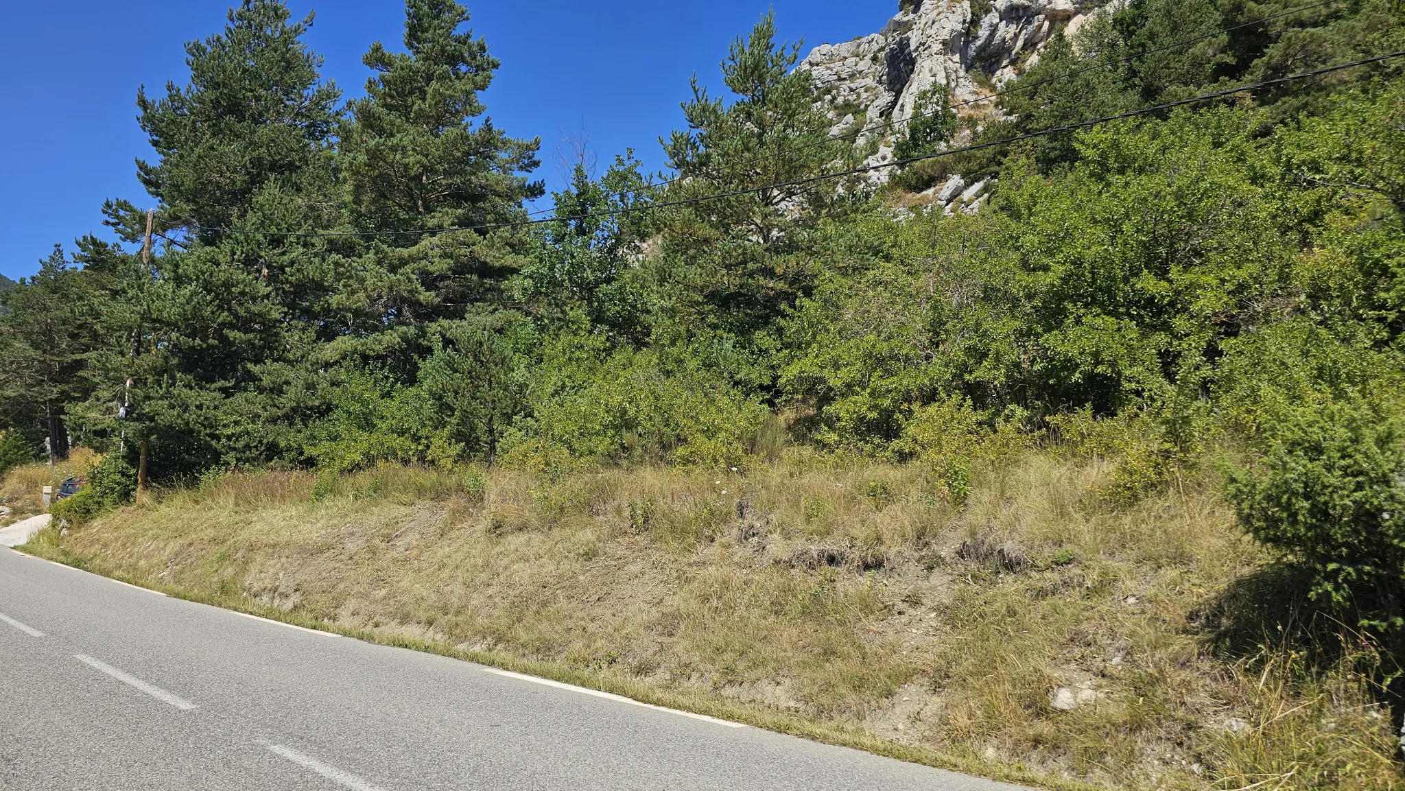 Terrain à bâtir avec vue panoramique à Caille 