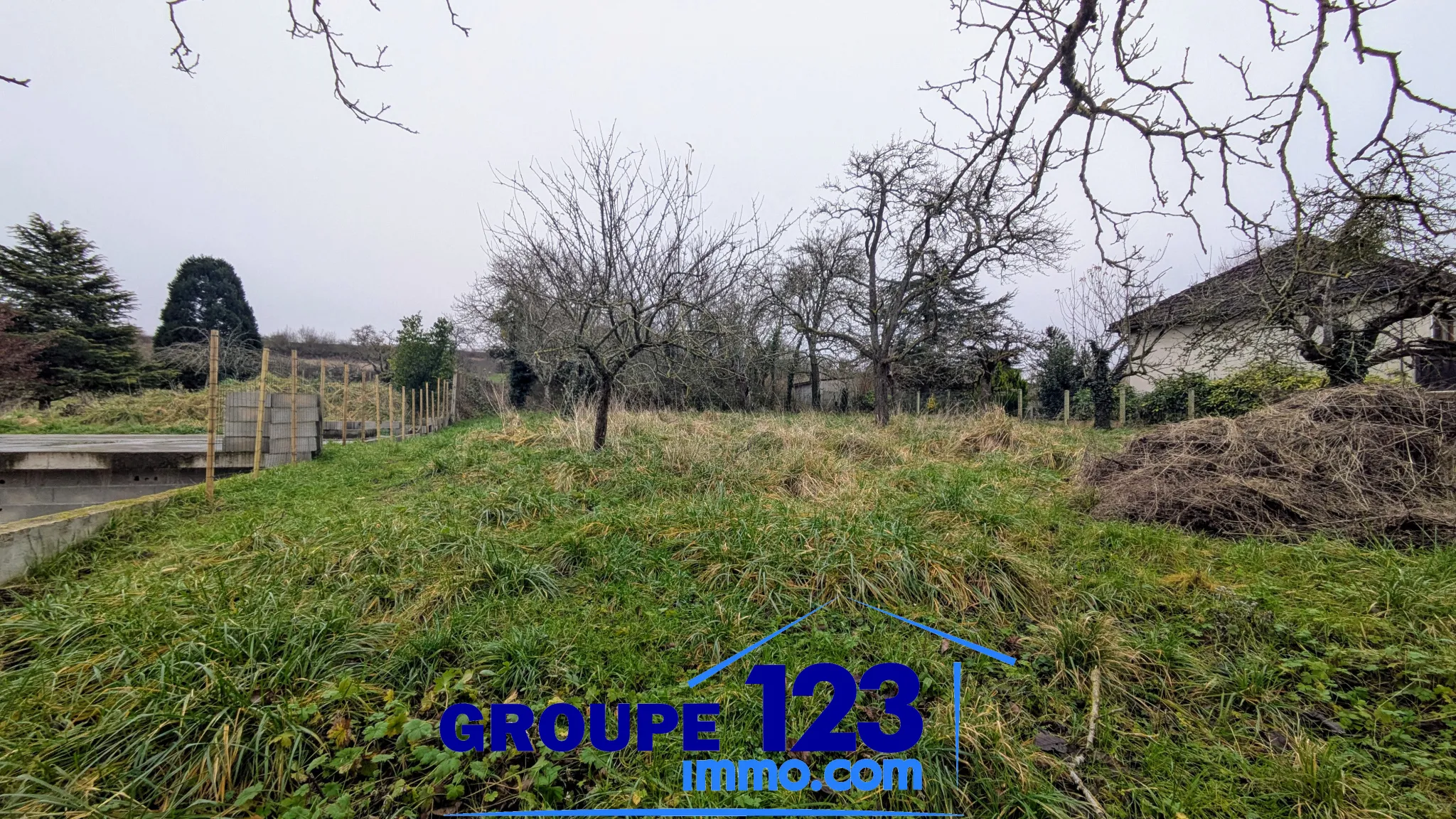 À vendre : Terrain constructible à Branches 