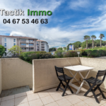 Appartement T2 avec terrasse et parking à Sète, la Corniche