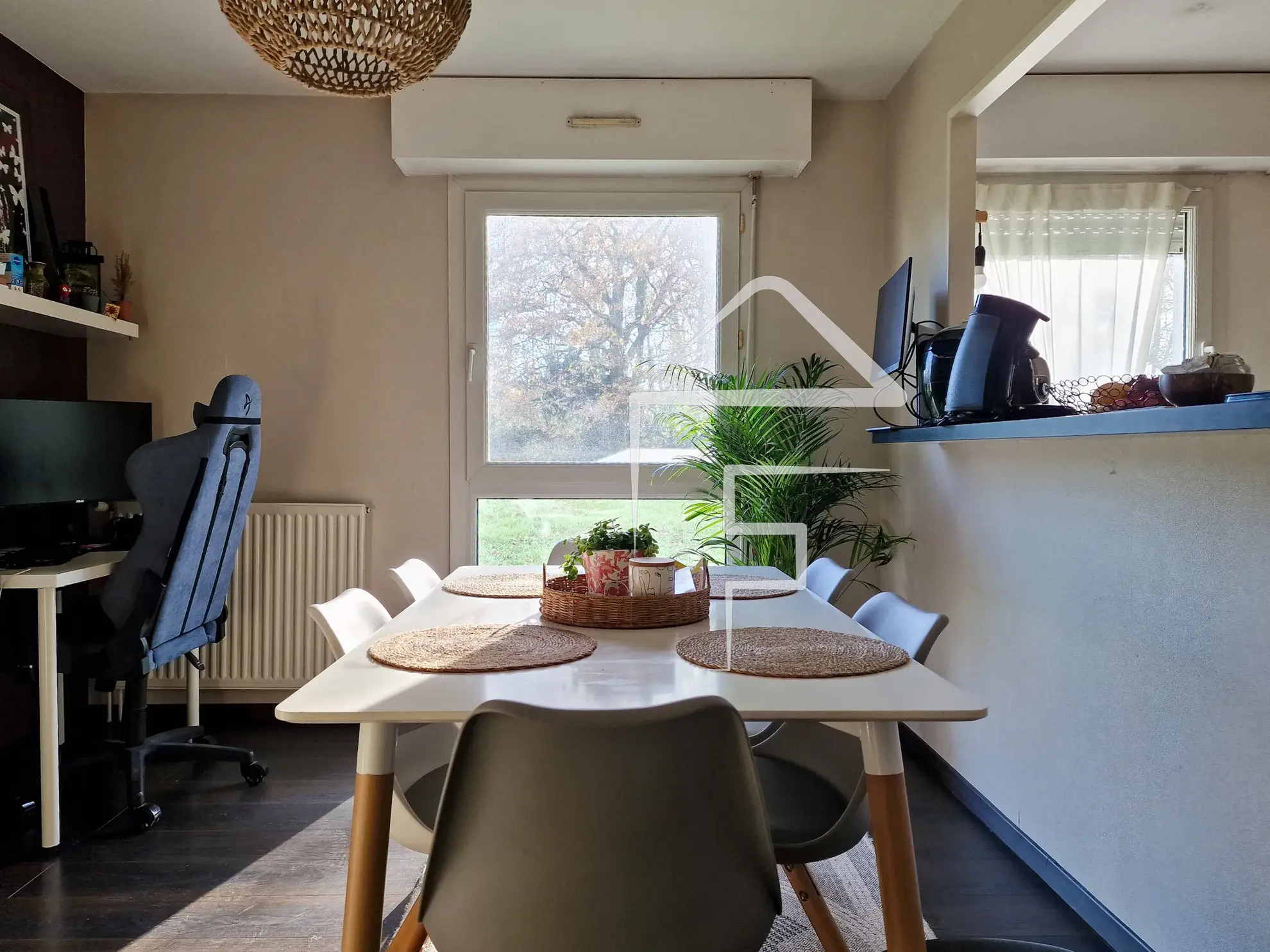 À vendre : Appartement T2 en RDC - Nantes Eraudière - 52.25 m² 