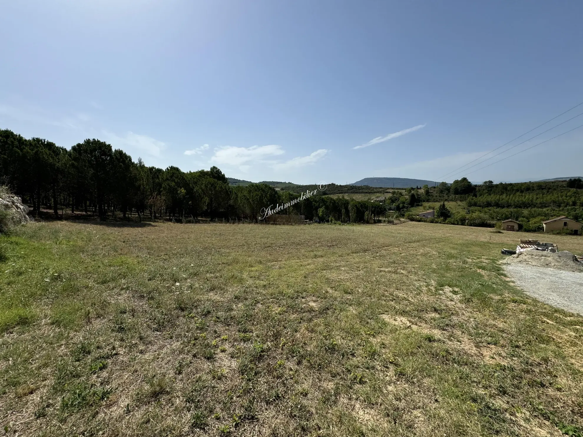 Terrain à bâtir à Limoux avec vue sur les Pyrénées 