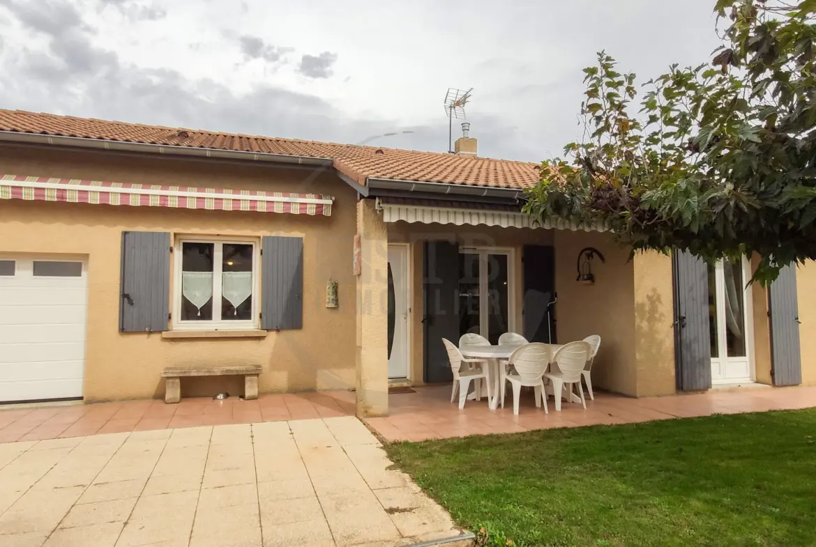 Belle maison rénovée de plain-pied à Portes-lès-Valence 