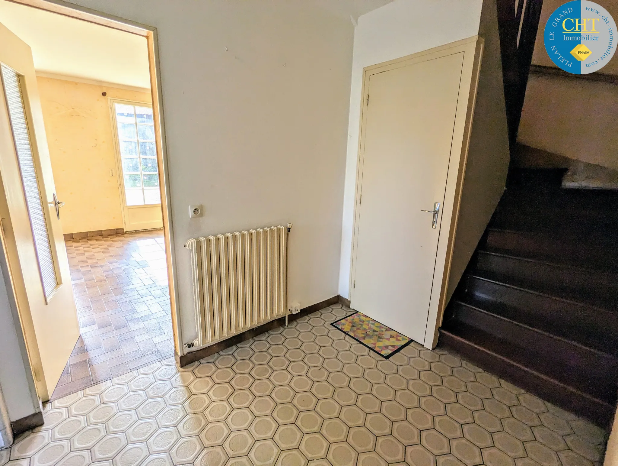 Maison en pierres à vendre à Guer (56) avec 3 chambres 