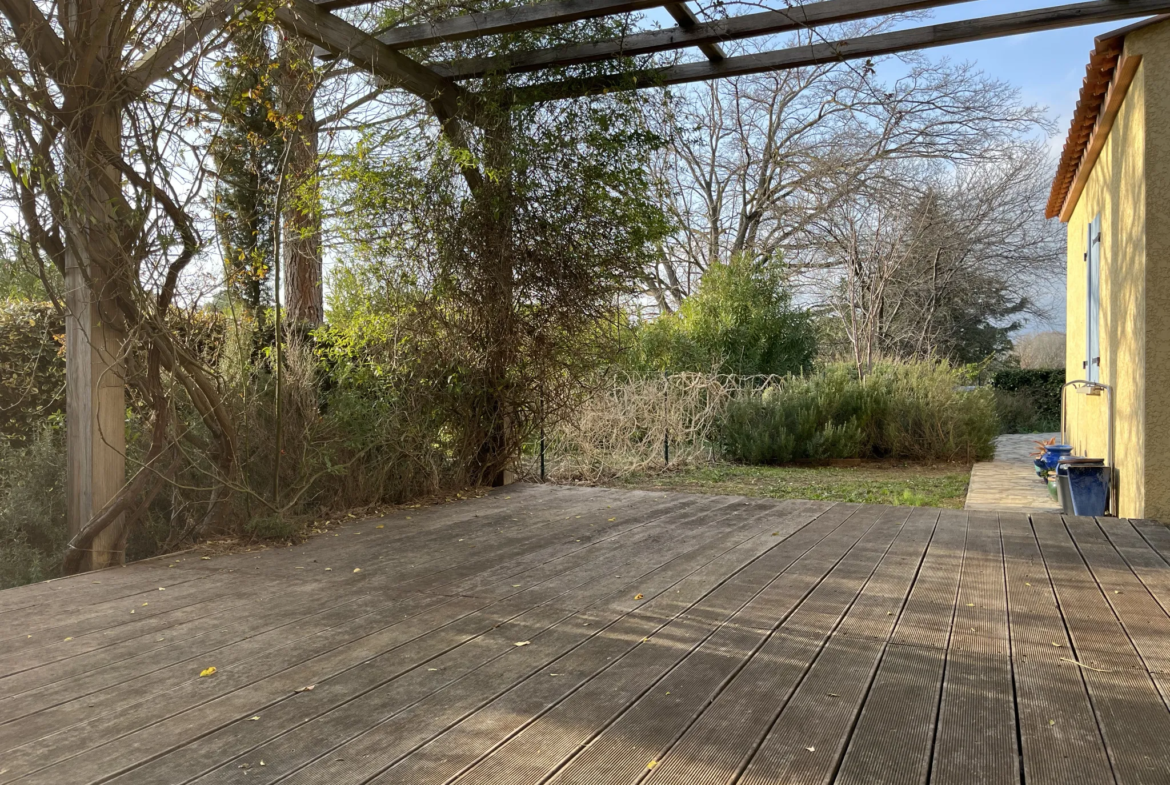 Villa 3 chambres avec jardin au bord du Canal du Midi à Argens-Minervois 