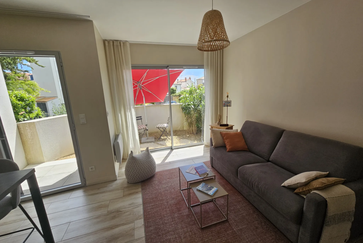 Superbe studio lumineux à vendre à La Rochelle, quartier Porte Royale 