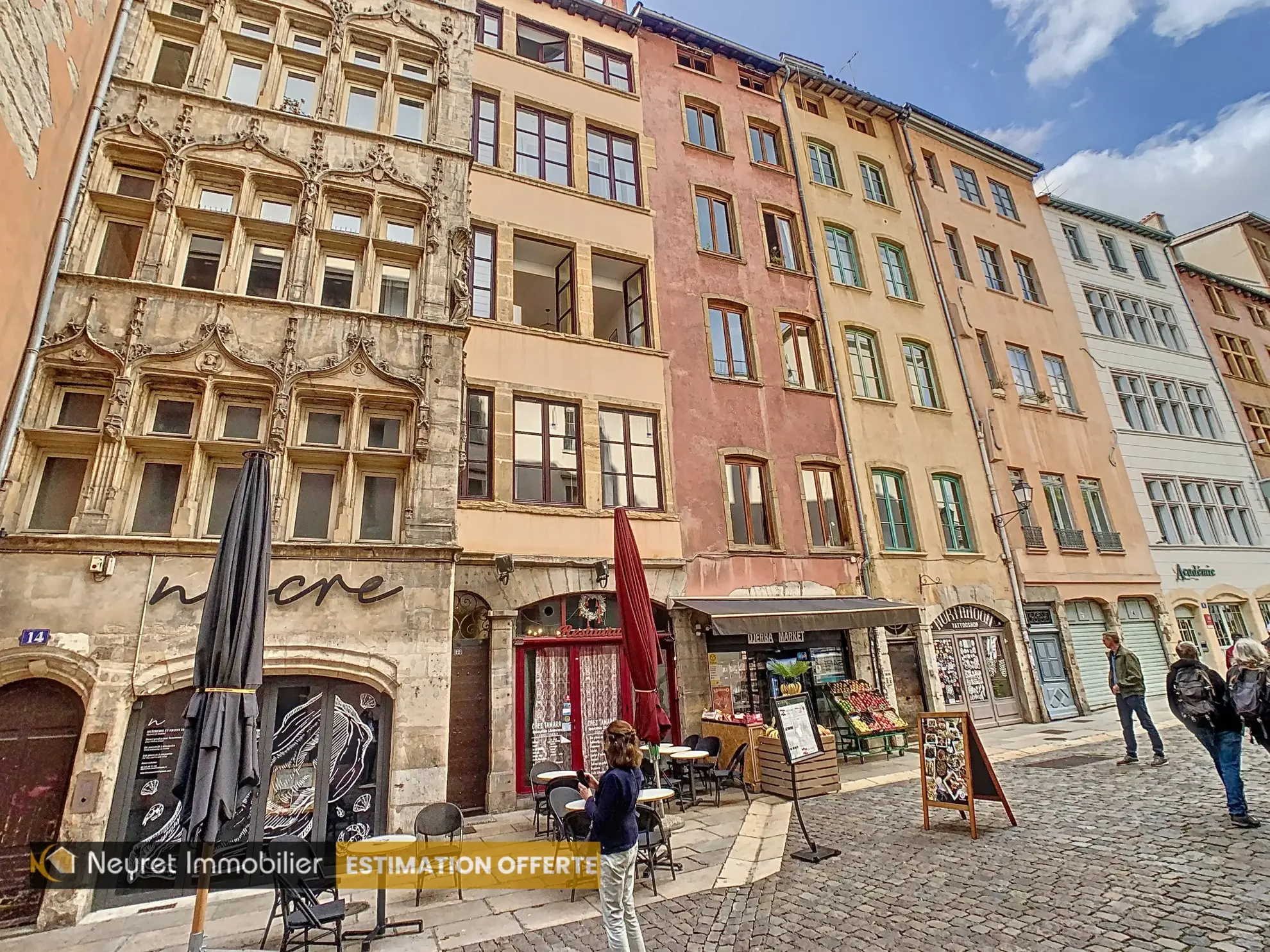 Vente appartement rénové Type 2 à Lyon 5e - Vieux Lyon 