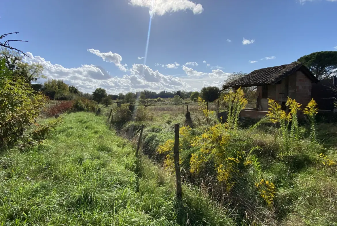 Maison de village en pierre à rénover près de Langon 