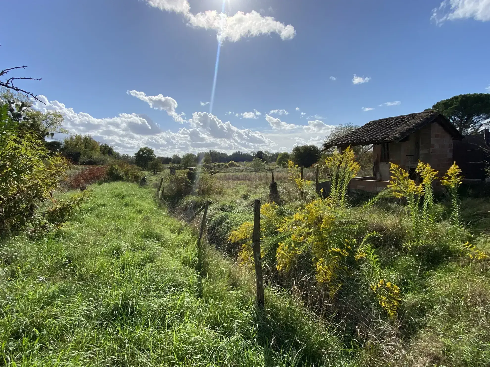 Maison de village en pierre à rénover près de Langon 