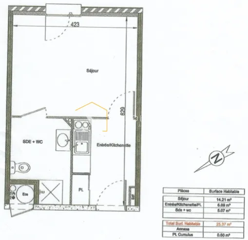 Studio à Valenciennes - Idéal Investissement Locatif 