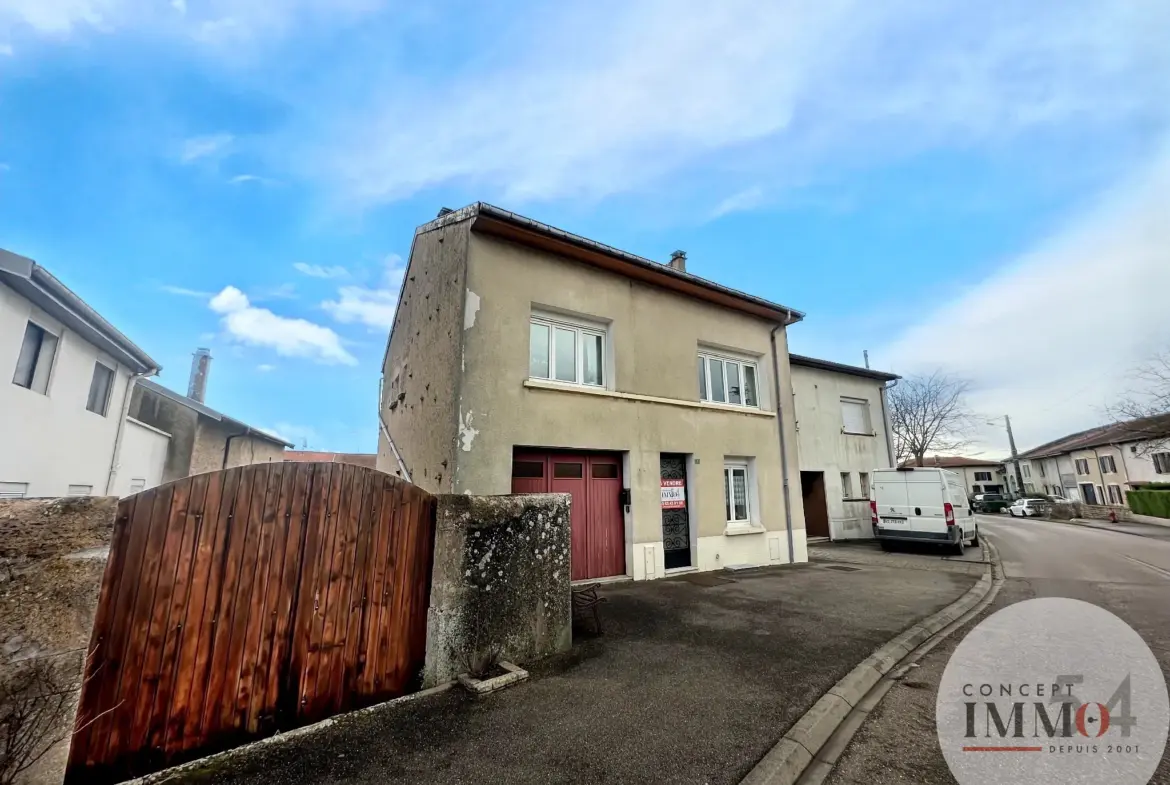 Maison F4 à rénover à Saizerais - Opportunité rare 