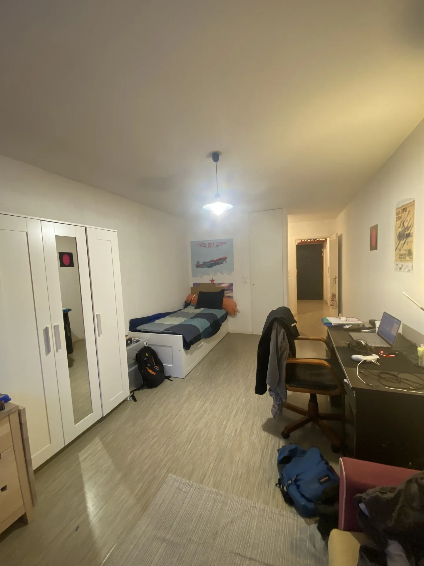 Appartement T1bis de 30 m² à Toulouse/Montaudran, vendu loué 