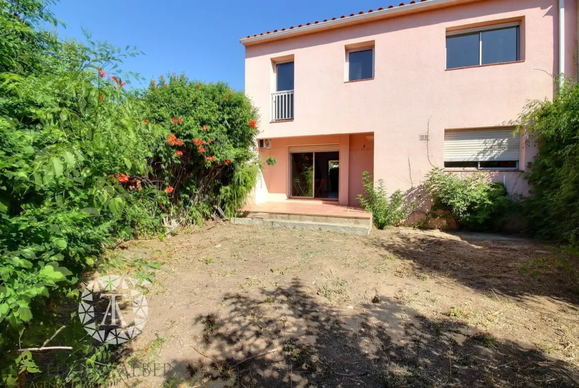 Villa lumineuse à Villeneuve de la Raho - 90 m² avec garage et jardin 