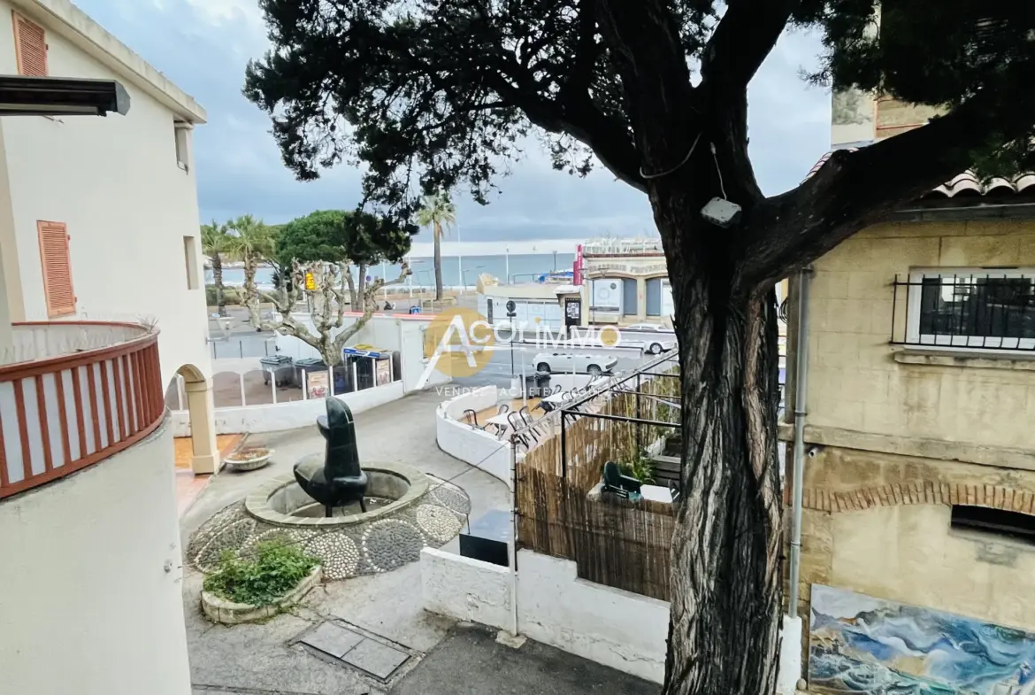 Appartement T2 avec grande terrasse vue mer à La Seyne sur Mer 