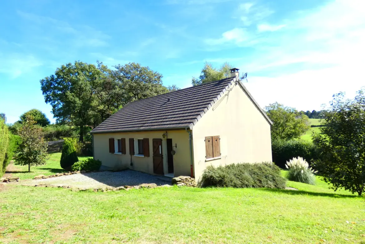 Maison de plain-pied à vendre à Marcoles, 3 chambres, sous-sol 