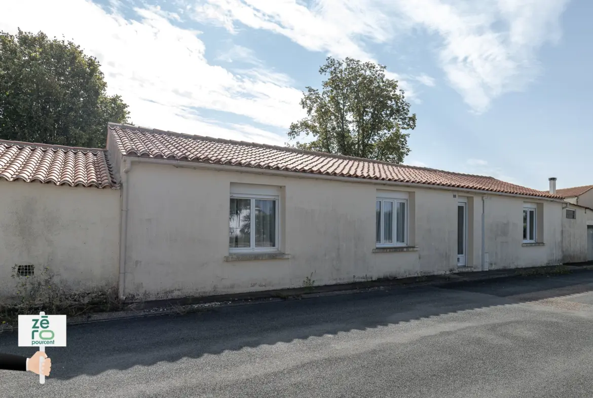 Longère à vendre à Grues - 5 chambres, piscine et jardin 