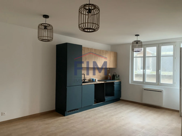 Appartement F2 rénové à vendre à Dieppe Centre-Ville