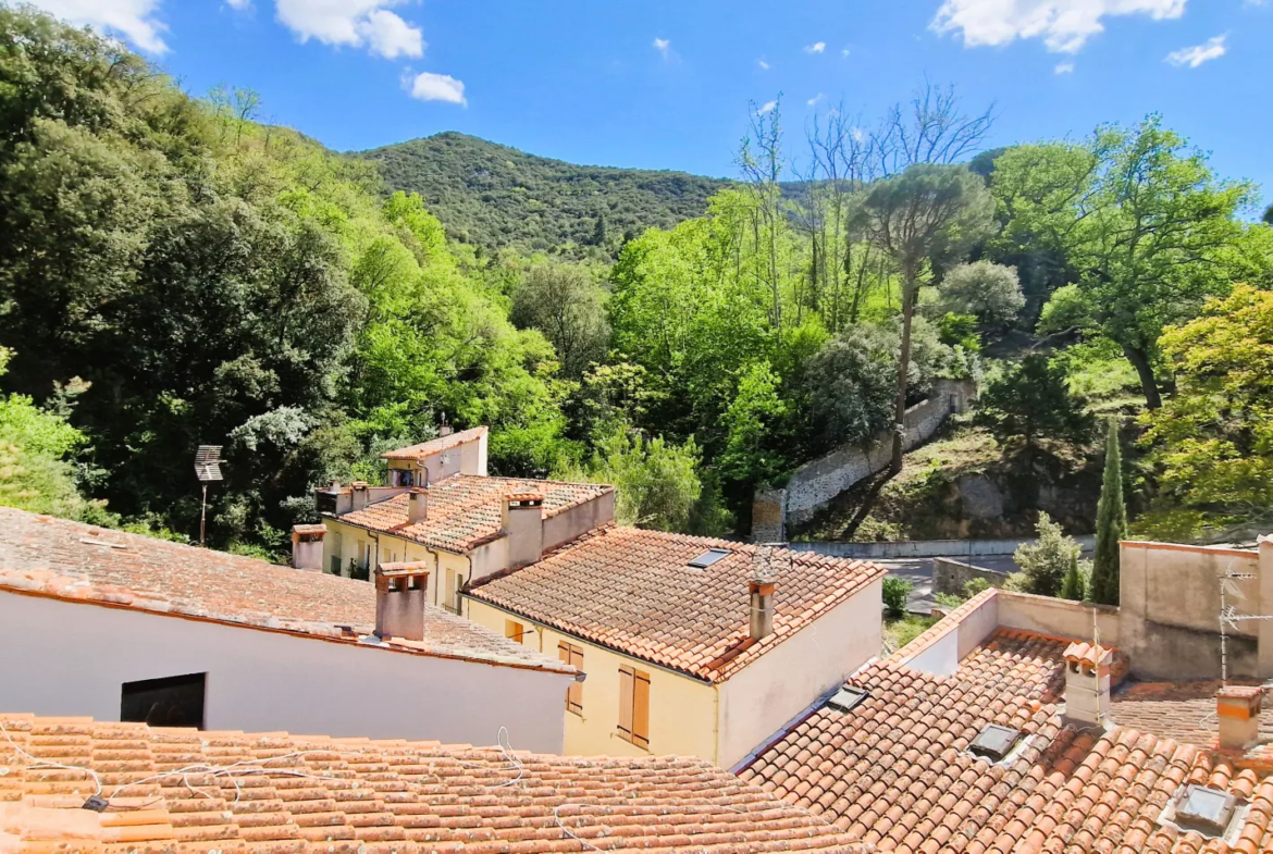 Appartement T1 à vendre à Amélie-les-Bains avec terrasse commune 