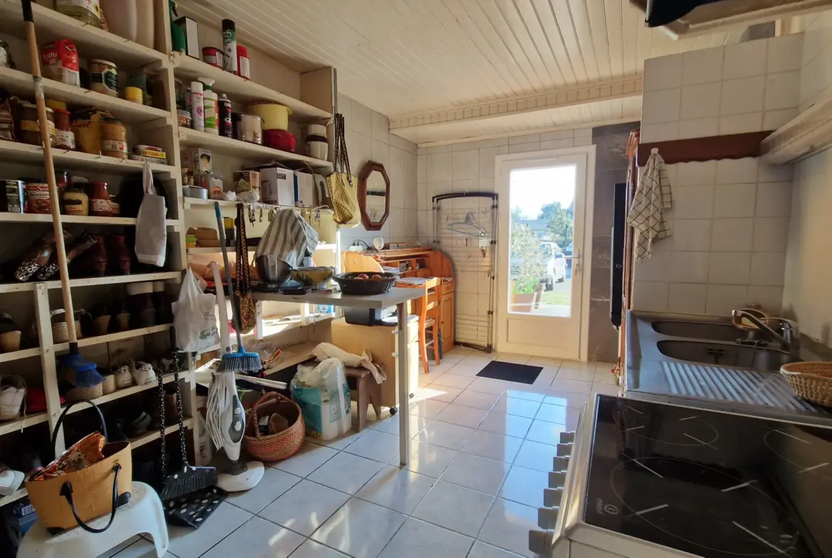 Maison de plain-pied à Cudos près de Bazas avec terrain constructible 