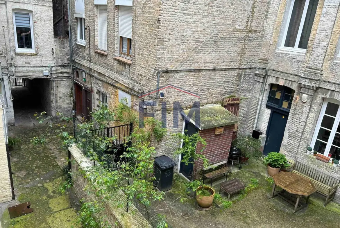 À vendre : Appartement F2 meublé au centre de Dieppe 