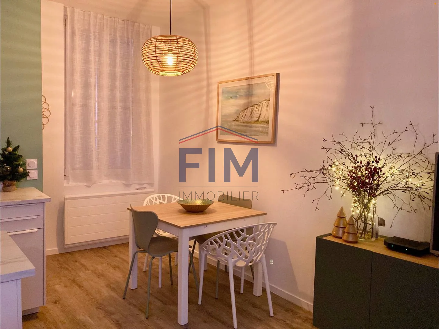 À vendre : Appartement F2 meublé au centre de Dieppe 