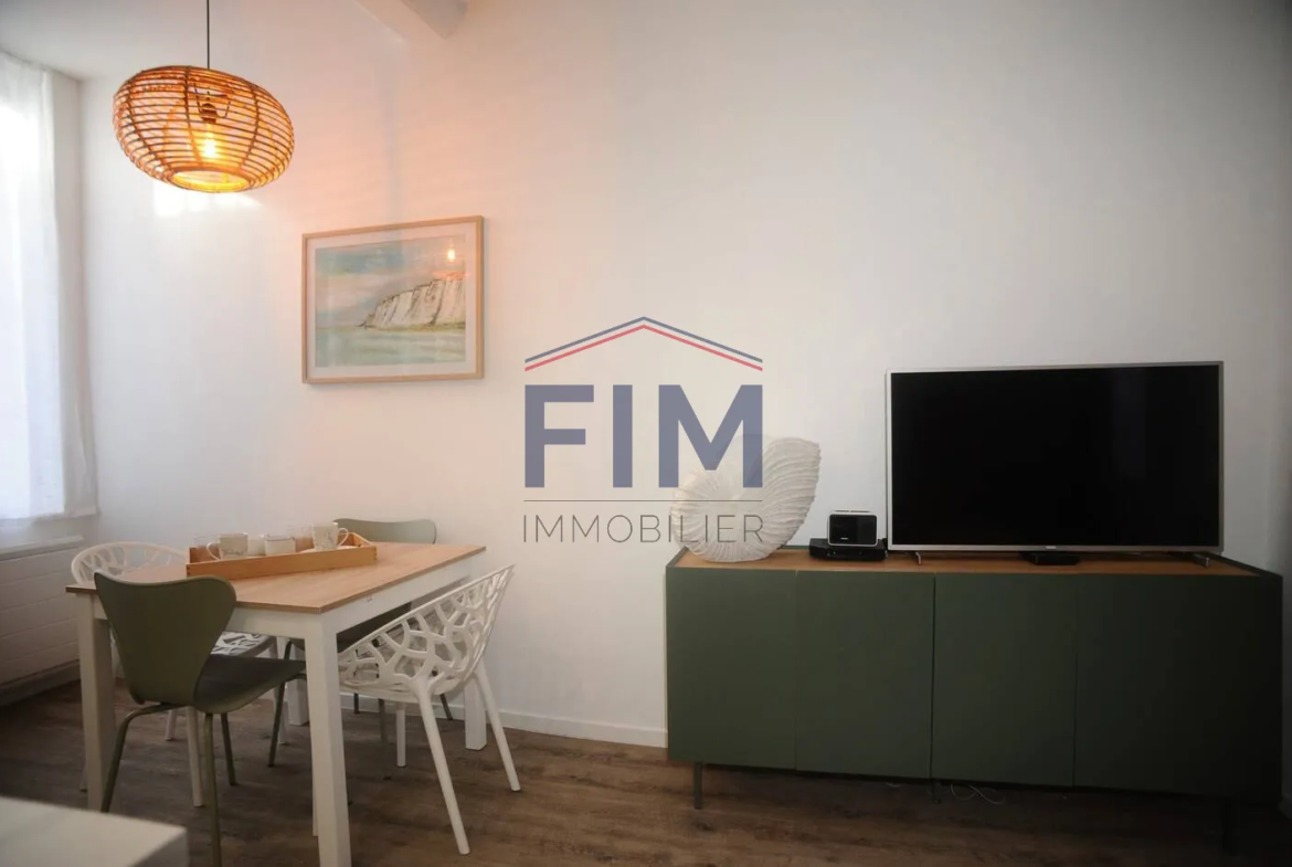 À vendre : Appartement F2 meublé au centre de Dieppe 