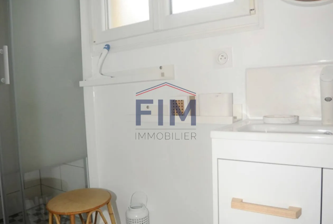 À vendre : Appartement F2 meublé au centre de Dieppe 