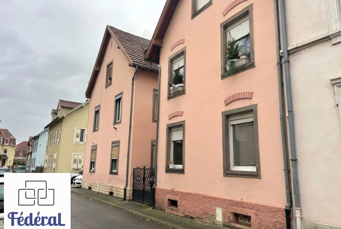 Bel appartement F3 bis à vendre à Schiltigheim, 57,75 m² 