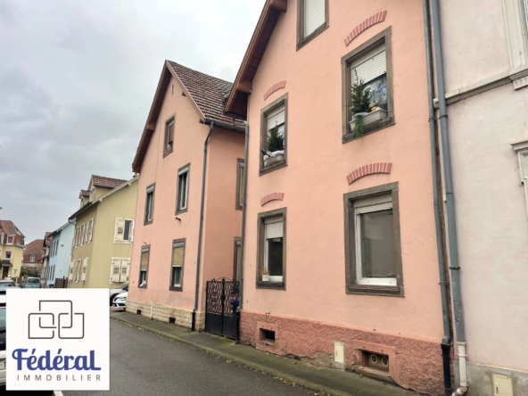 Bel appartement F3 bis à vendre à Schiltigheim, 57,75 m²