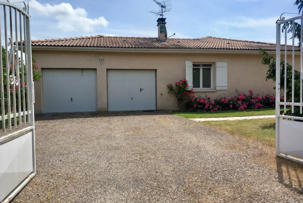 Maison à vendre près de Langon avec piscine 