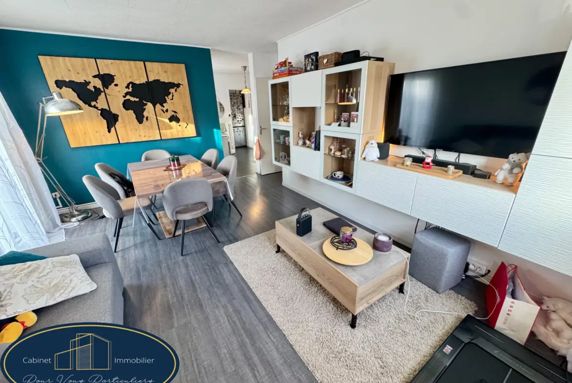 Vente appartement T3 à Petite Forêt - 67.35 m² 