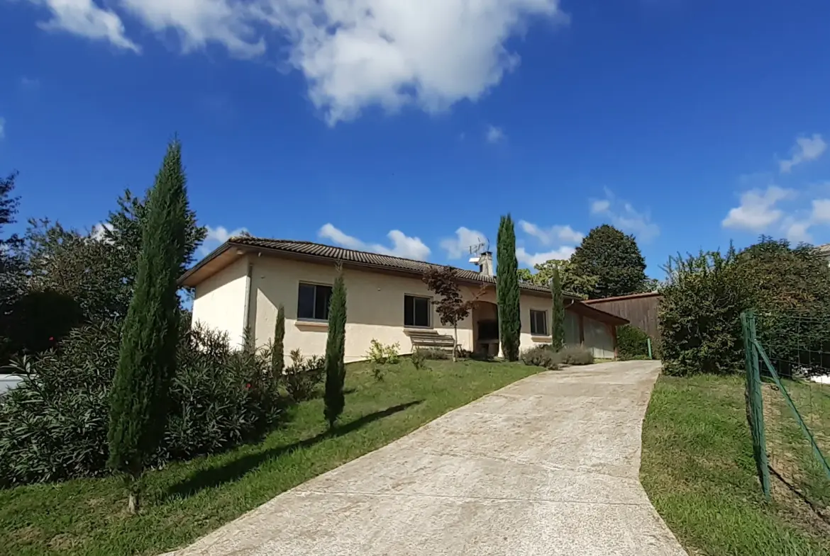 Maison 3 chambres à Langon avec jardin et garage 