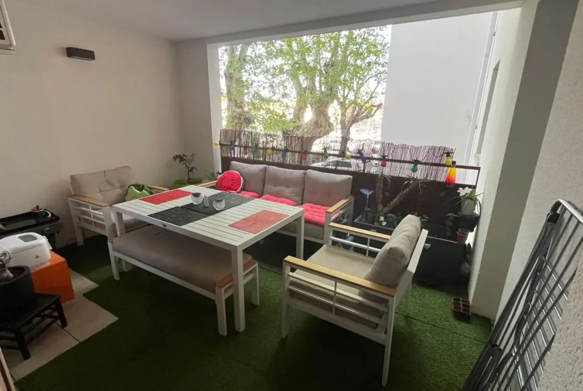 Appartement F3 Neuf avec Terrasse à Perpignan à Vendre 