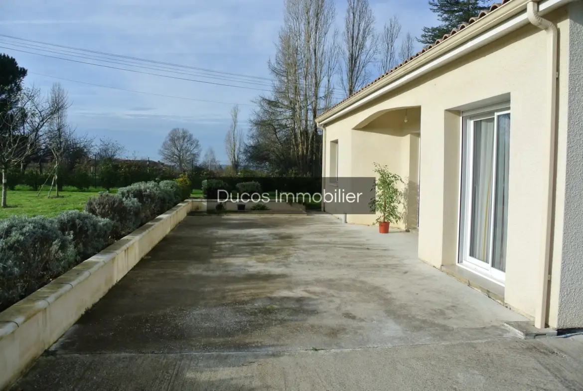 Maison moderne à vendre près de Marmande avec terrasse et jardin 