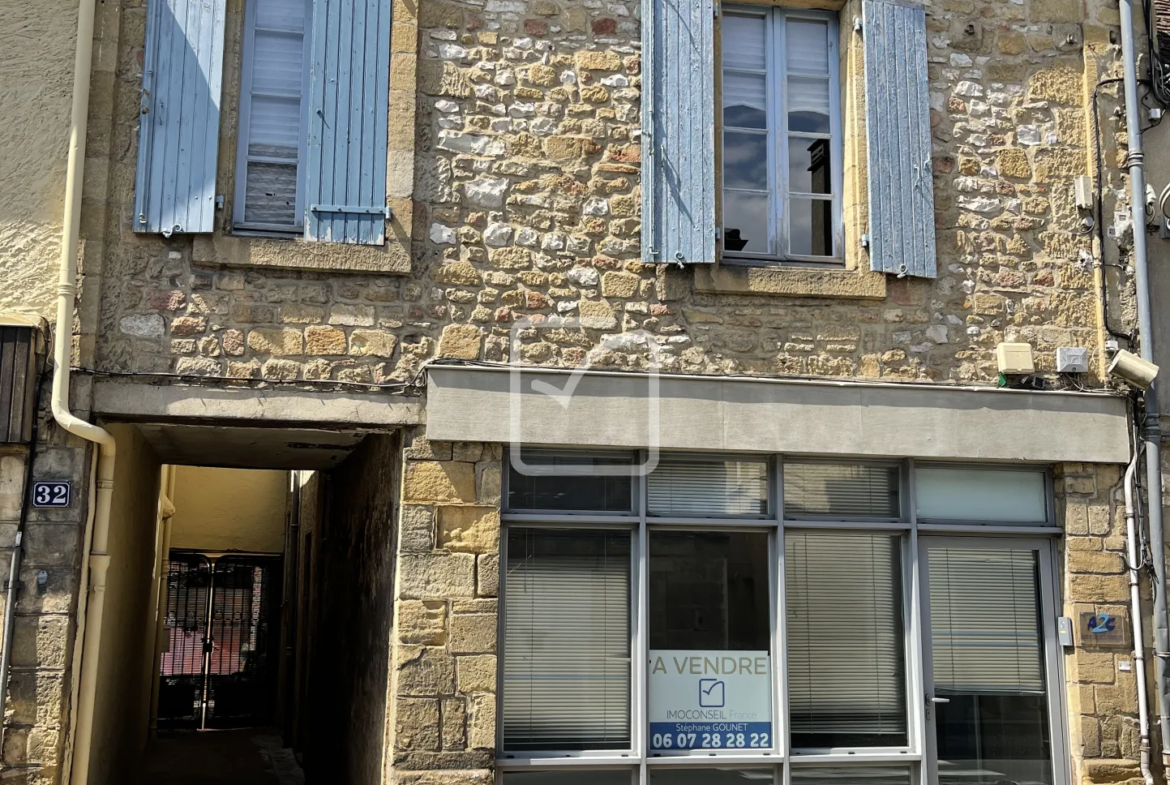 Maison de ville à Gourdon pour moins de 50 000 € - Vente interactive 