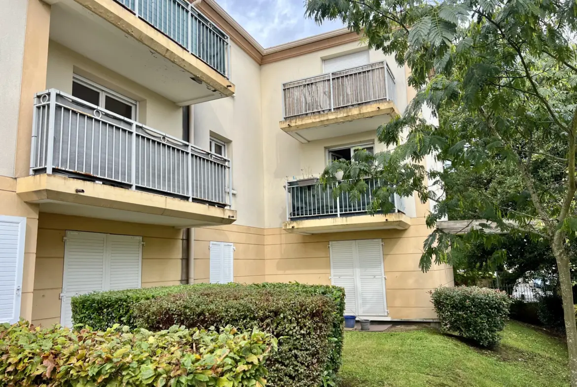 T2 à vendre 41,27 m2 avec terrasse à Chelles, proche centre-ville 