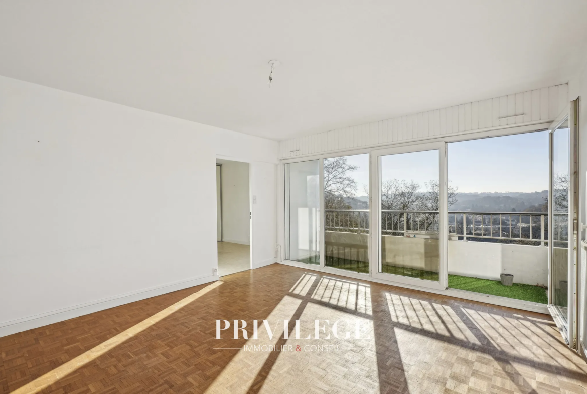 Appartement T3 à vendre - 72 m² avec 2 Balcons et Piscine à Ste Foy les Lyon 