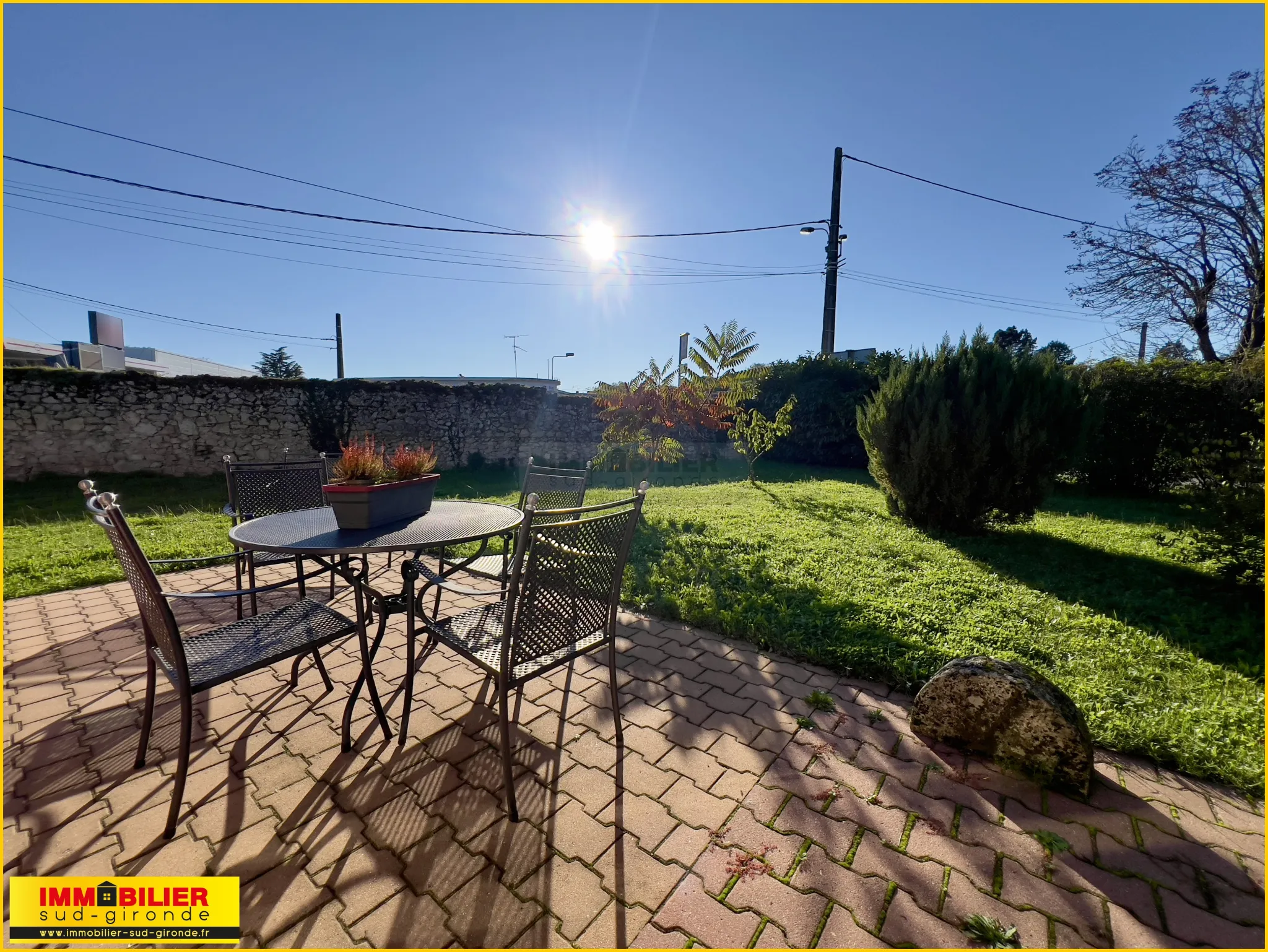 Maison familiale à vendre à Podensac, 4 chambres, jardin 