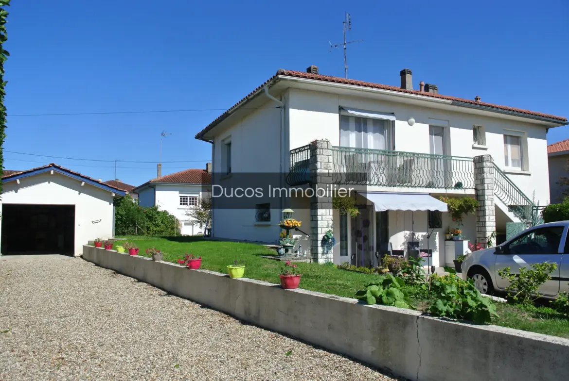 Maison avec locataires en place à Ste Bazeille 