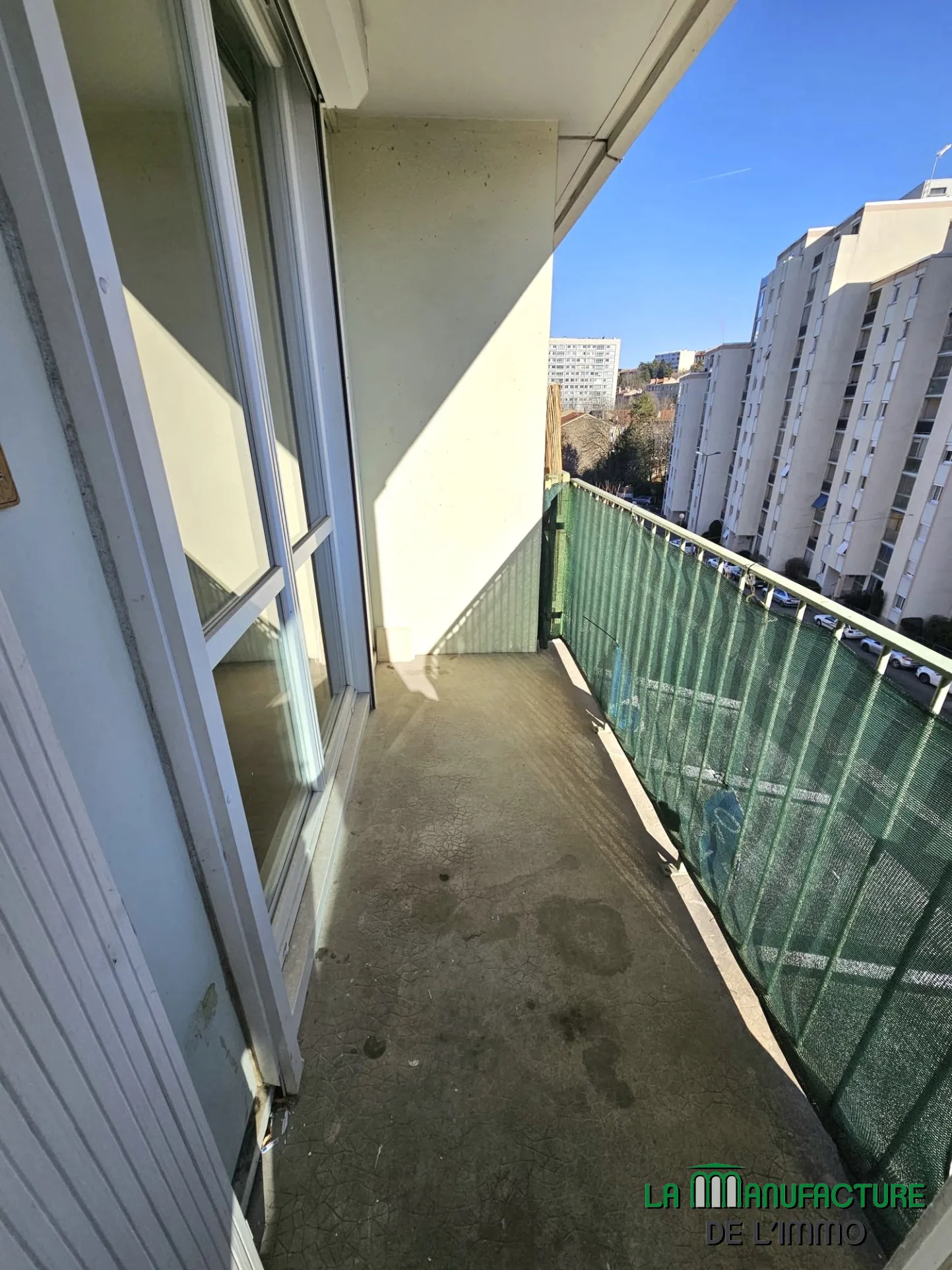 Vente appartement F4 traversant à Saint-Étienne Valbenoite proche Centre Deux 