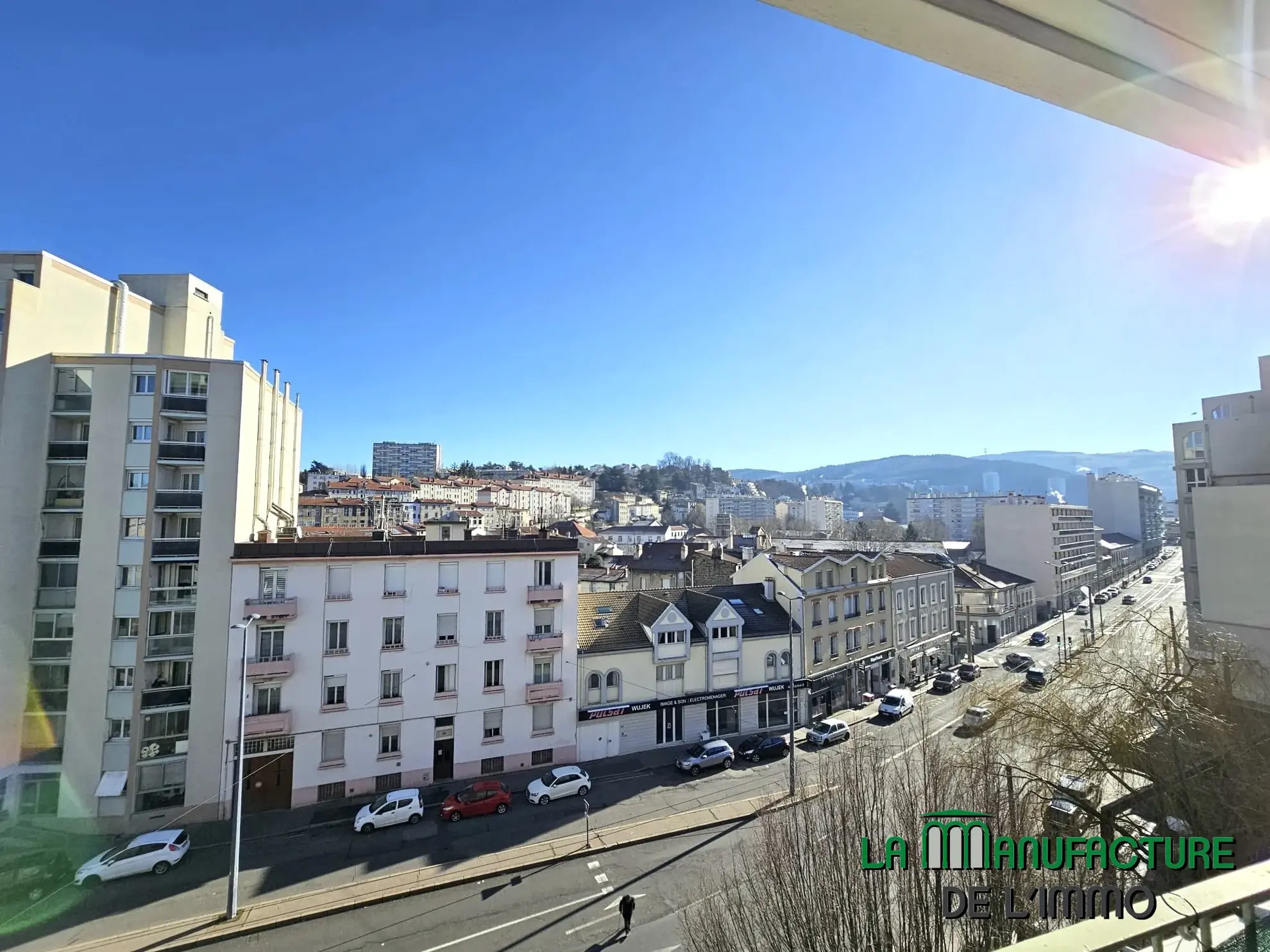 Vente appartement F4 traversant à Saint-Étienne Valbenoite proche Centre Deux 