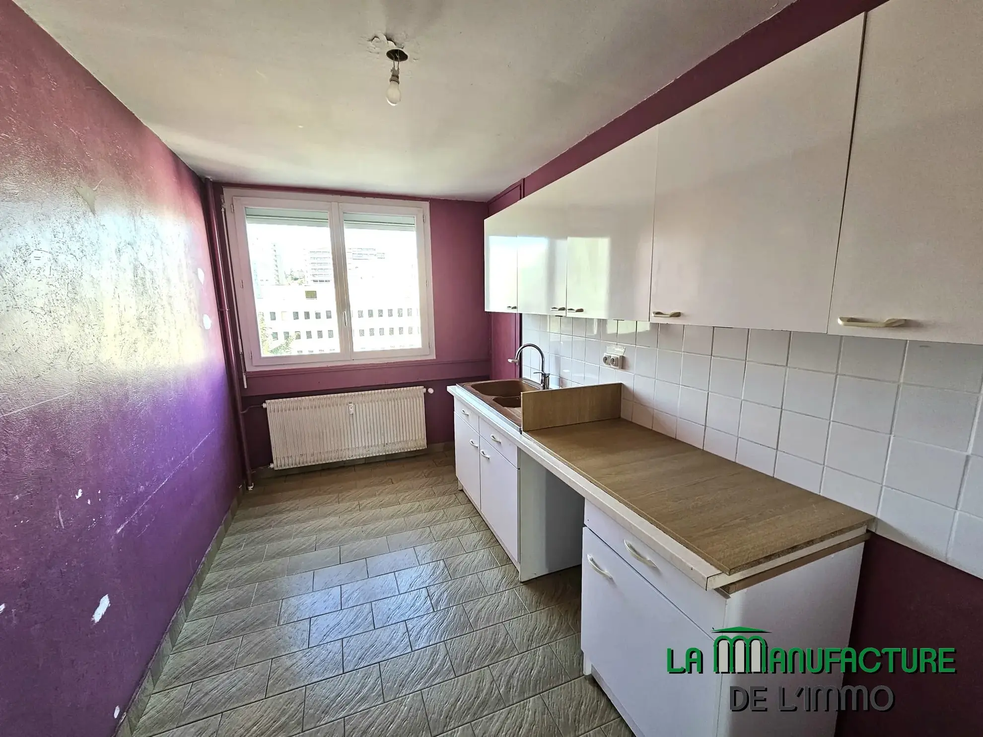 Vente appartement F4 traversant à Saint-Étienne Valbenoite proche Centre Deux 