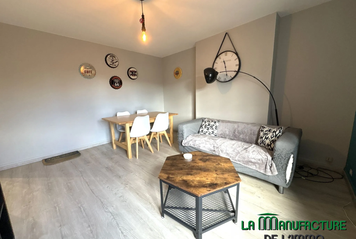 Appartement F3 Meublé à Saint-Étienne - Idéal Premier Achat 