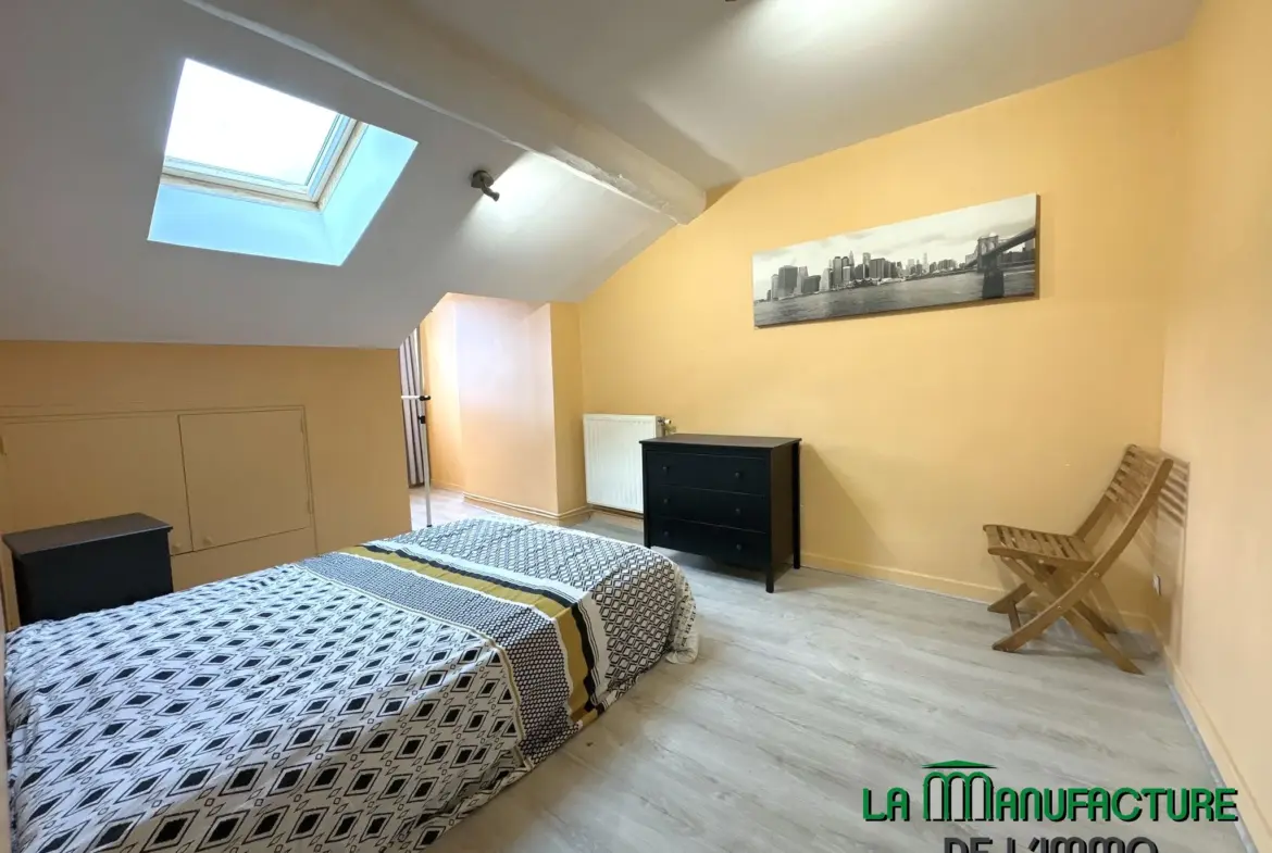 Appartement F3 Meublé à Saint-Étienne - Idéal Premier Achat 