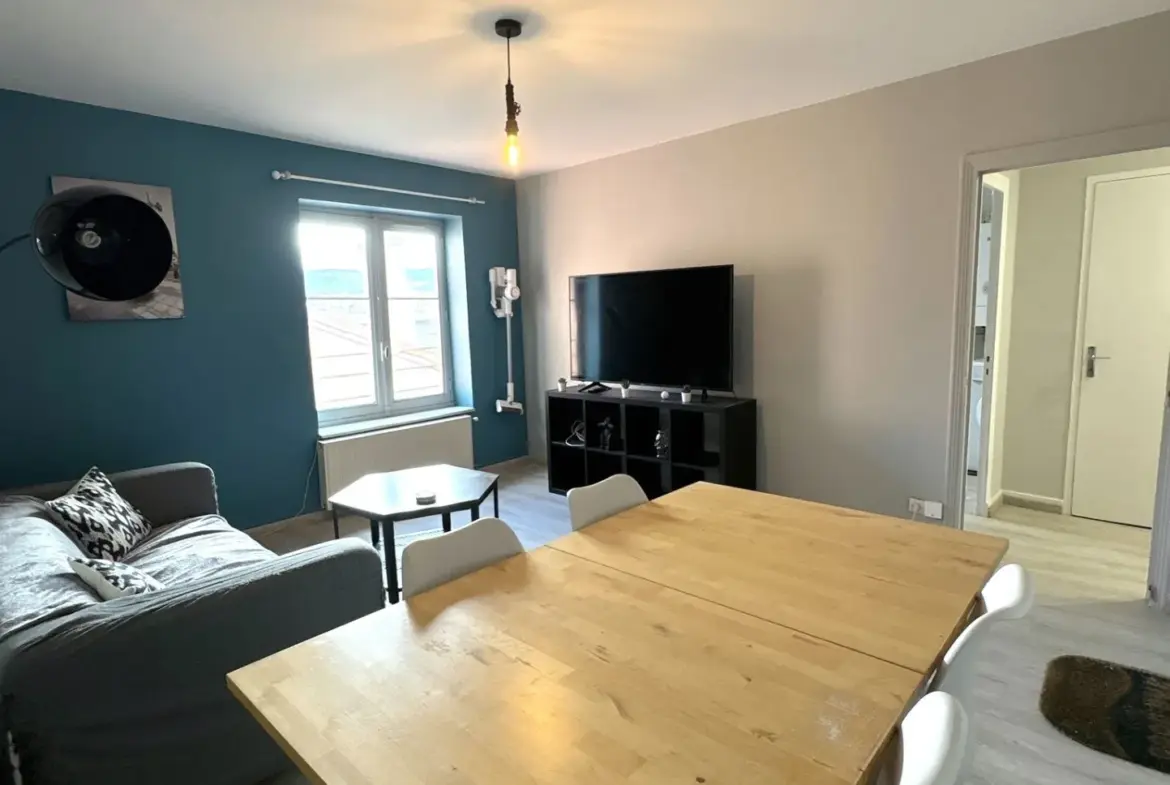 Appartement F3 Meublé à Saint-Étienne - Idéal Premier Achat 