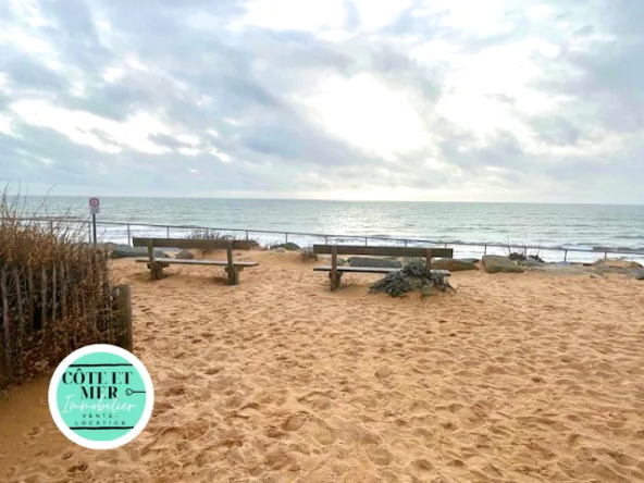 Appartement à rénover avec balcon vue mer à St Hilaire de Riez