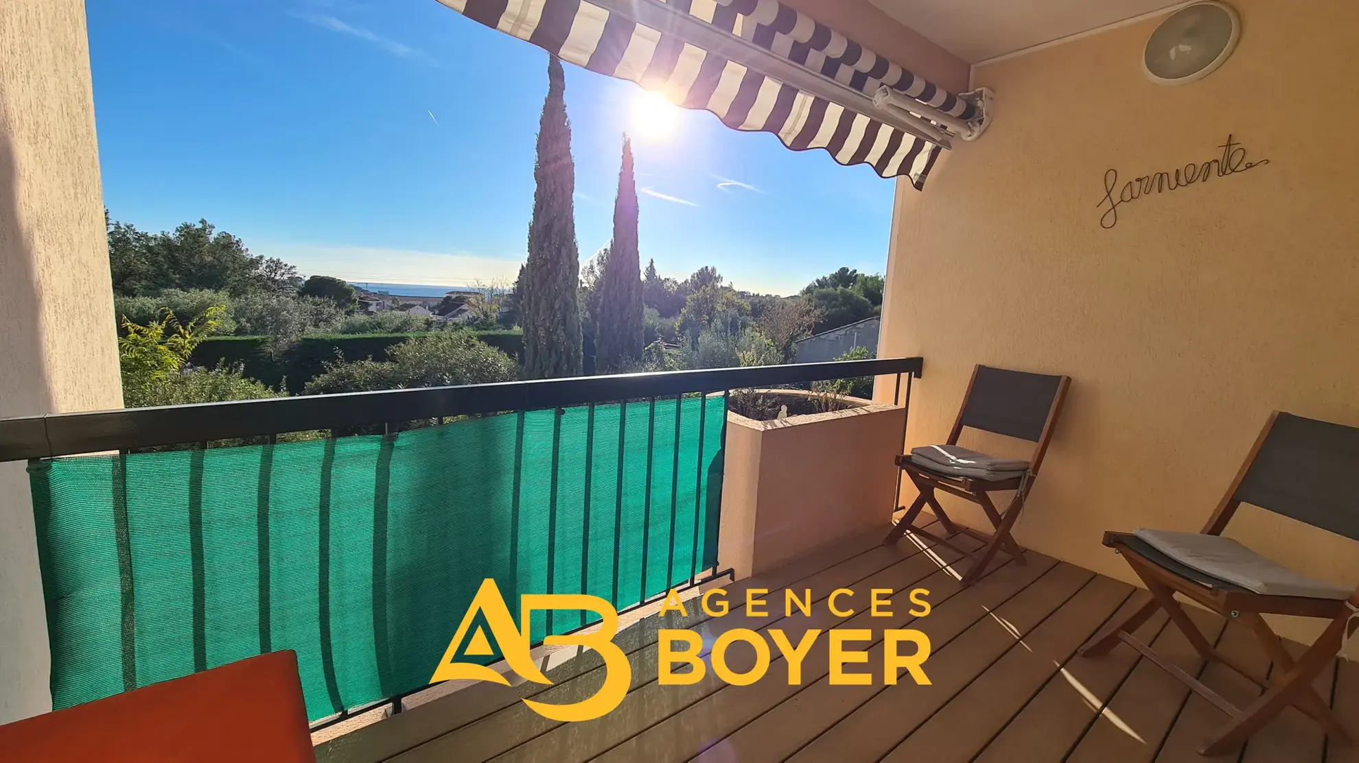 Studio rénové à Bandol avec vue mer et terrasse 