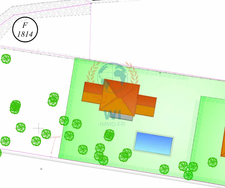 Terrain constructible de 754 m² à Trans en Provence 