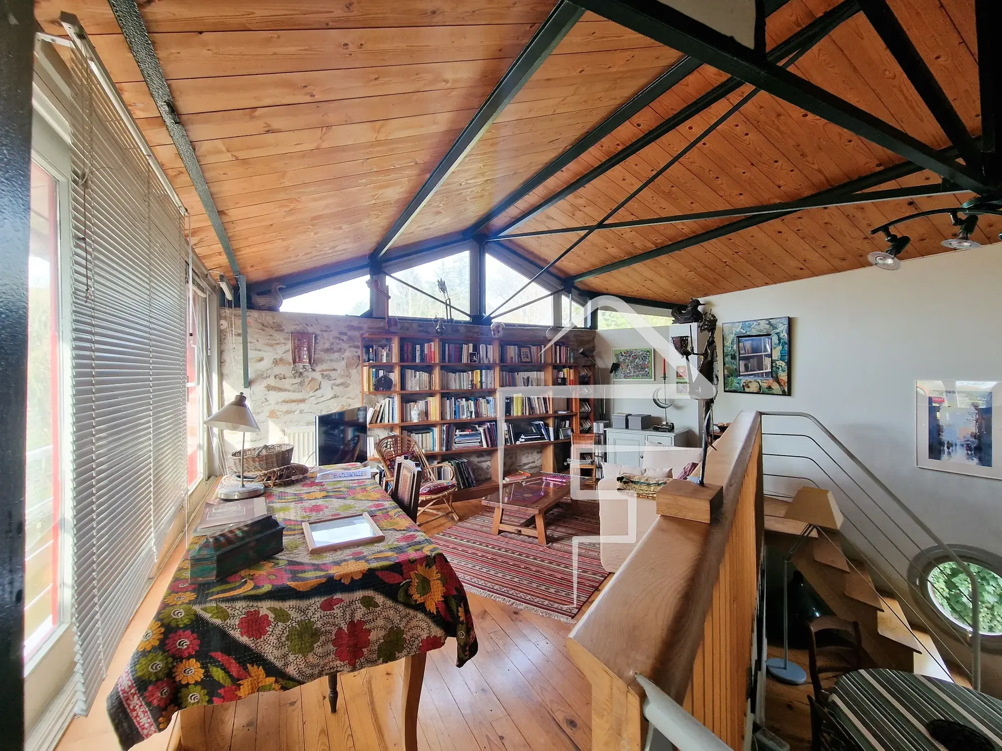 Maison atypique à Pont Saint Martin - 122 m² - 3 chambres - vue sur la nature 